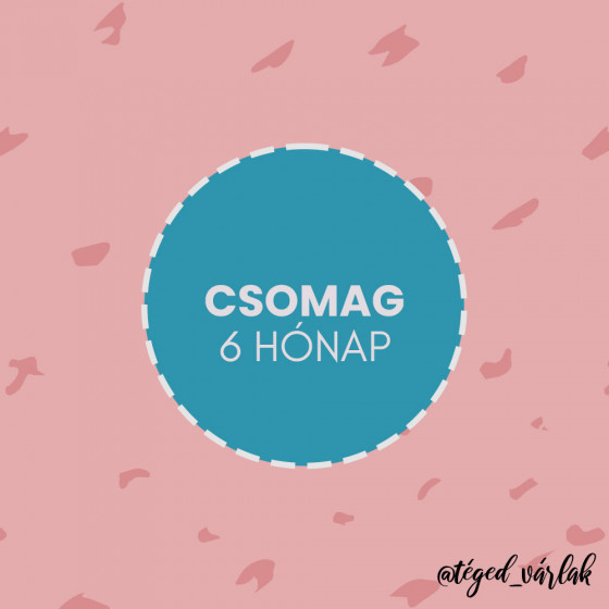 Csomag - 6 hónap előre fizetve